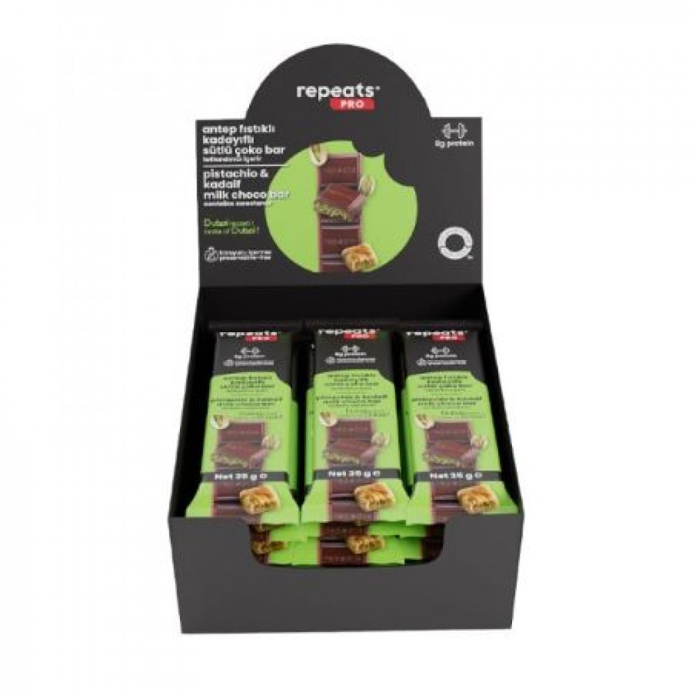 REPEATS PRO DUBAI ÇOKO BAR 12 X 35 GR