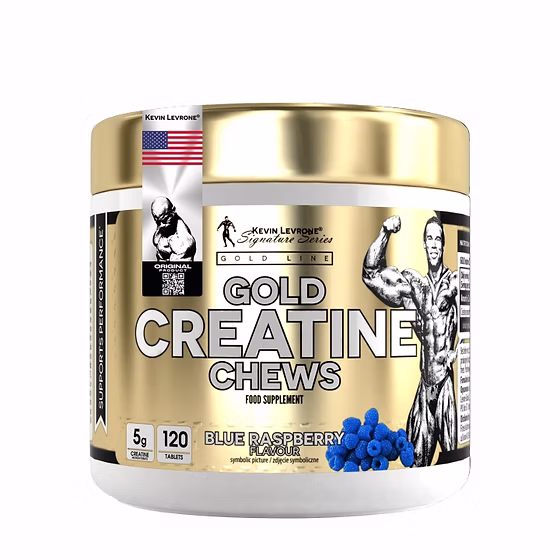 Kevin Levrone Gold Creatine Chews Blue Rasberry 120 Tablet