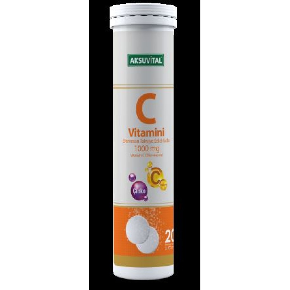 Aksuvital Aksu Vital C Vitamini Efervesan