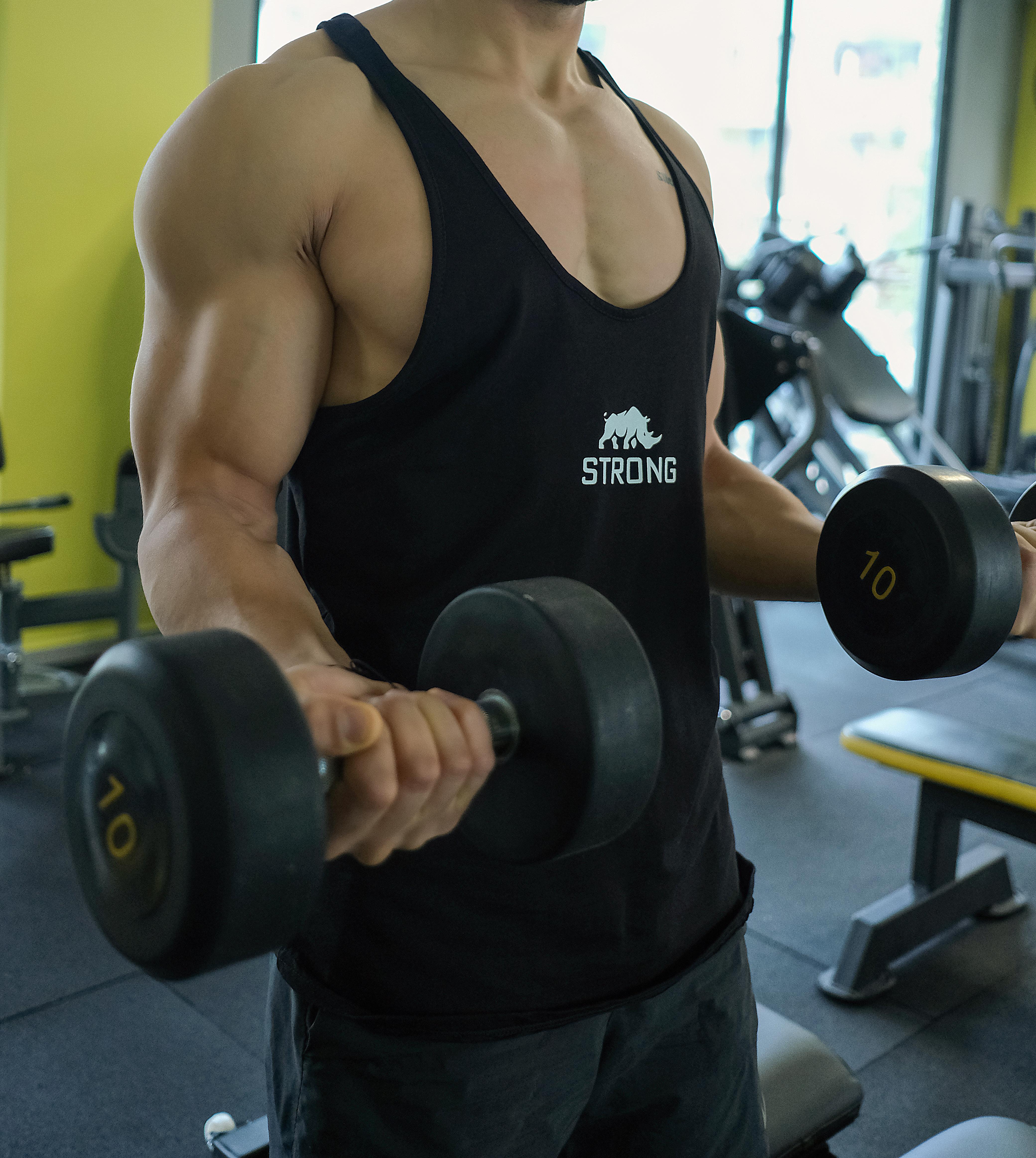 Strong Fitness Atlet Siyah