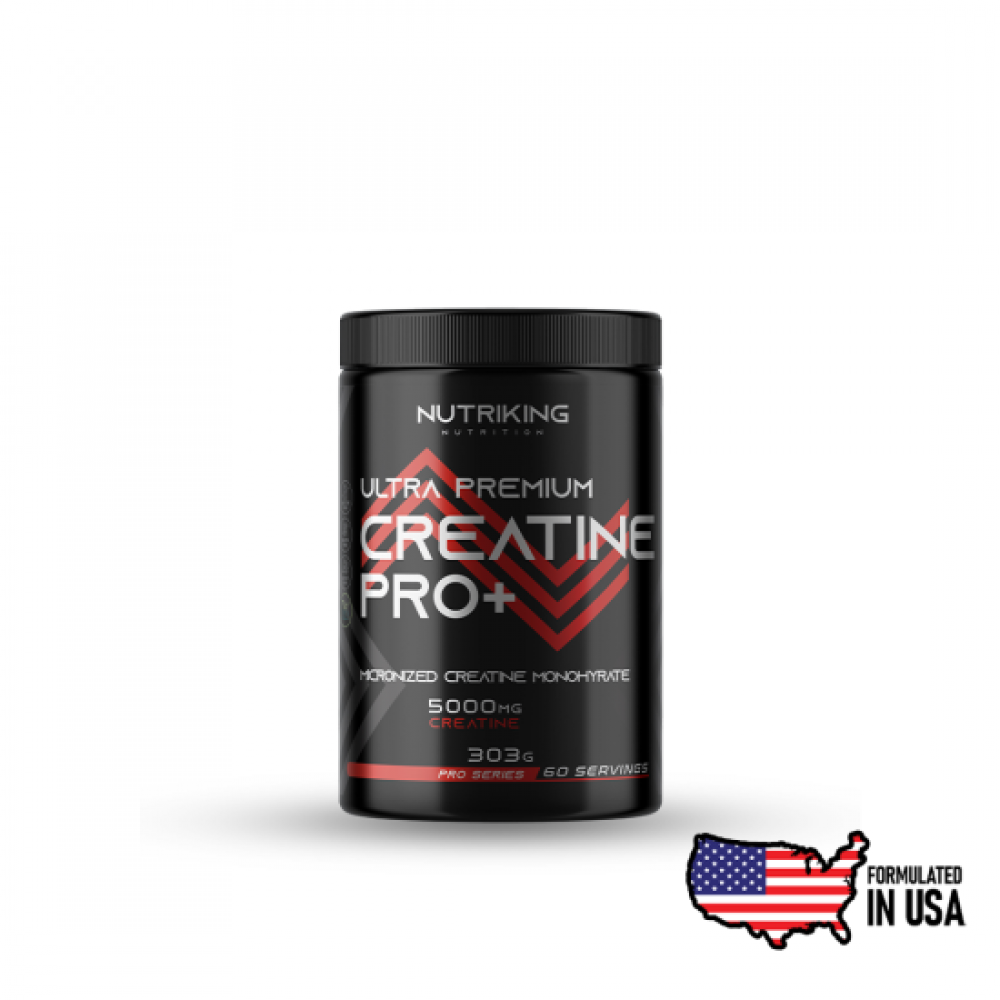 NutrikingCreatine Pro Monohydrate 303gr - 60 Servis