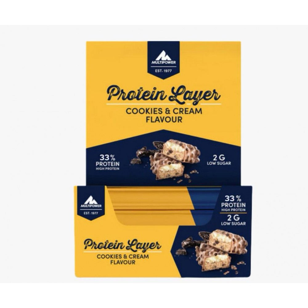 Multipower Protein Layer Protein Bar 18*50 Gr