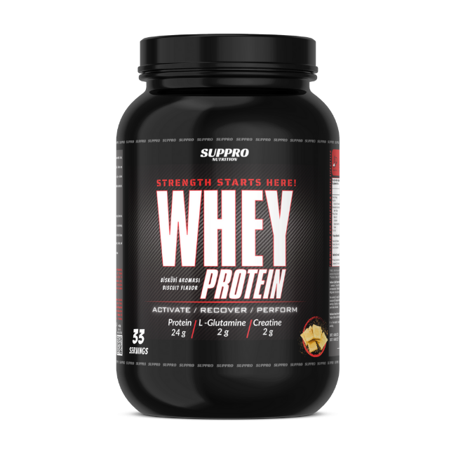 Suppro Nutrition Whey Protein Bisküvi 990 Gram