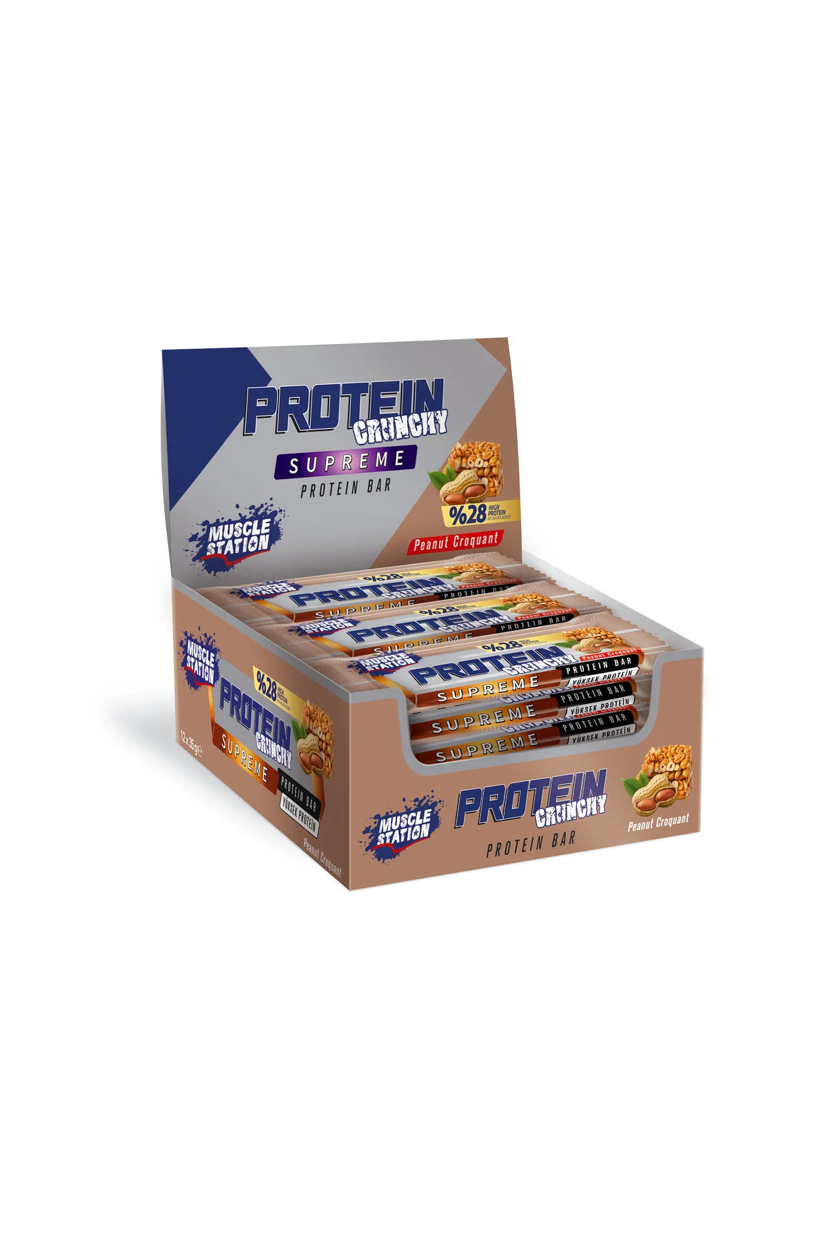 Muscle Station Musclestation Supreme Crunch Hommadecookie 12li kutu