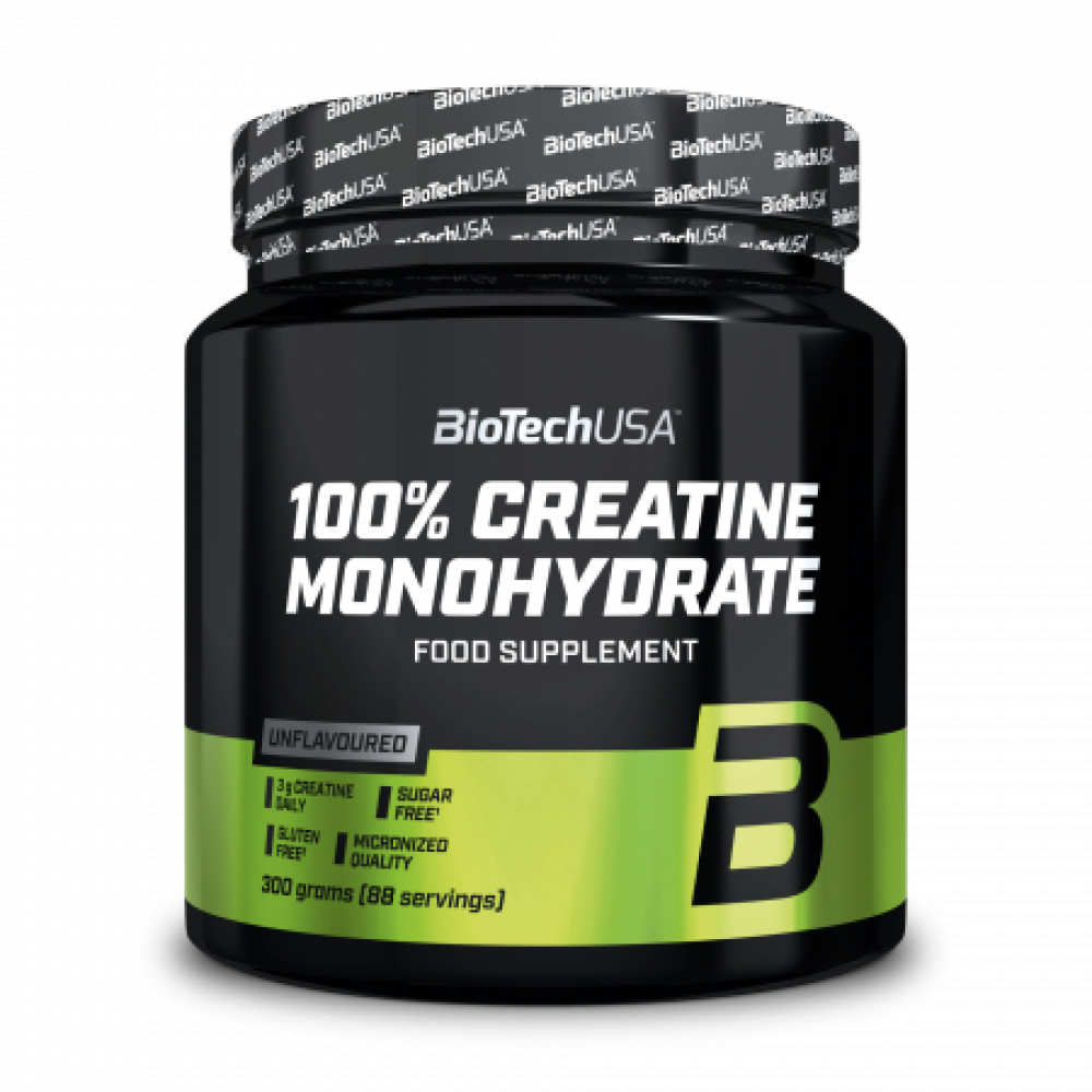BioTechUSA 100% Creatine Monohydrate 300 gr