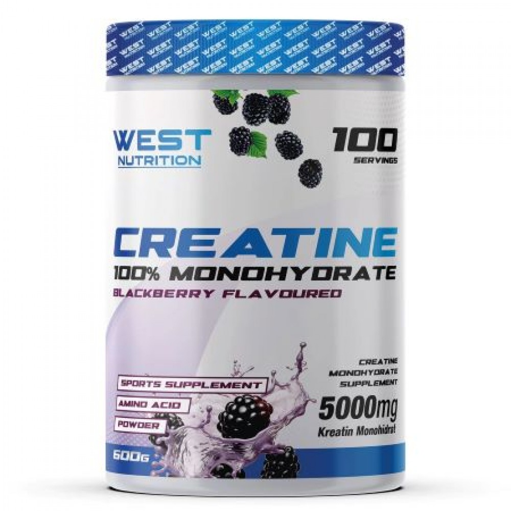 West nutrition Kreatin Monohdirat 600 gr 100 Servis Aroma Seçenekli