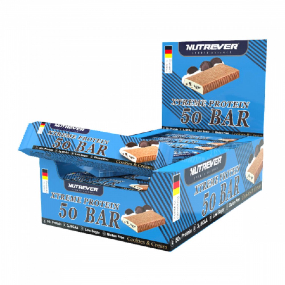 Nutrever Xtreme Protein Bar 50 Gr 24 Adet