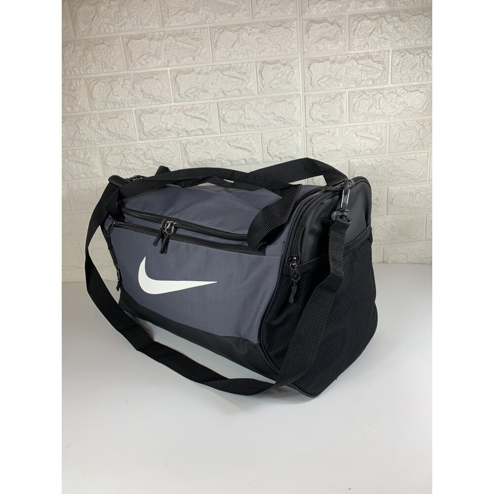 NİKE BRASİLİA 9.5 50 CM (41 L) SPOR ÇANTA GRİ (Ayakkabı gözlü)