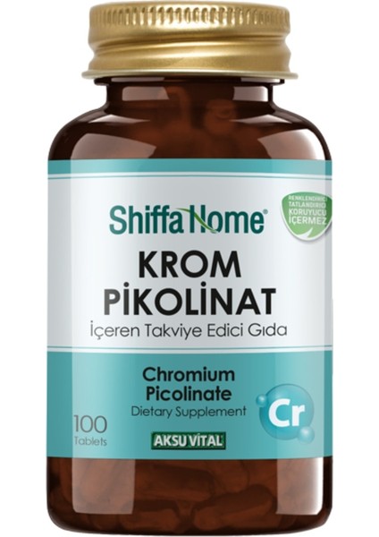 Shiffa Home KROM PİKOLİNAT 100 TABLET