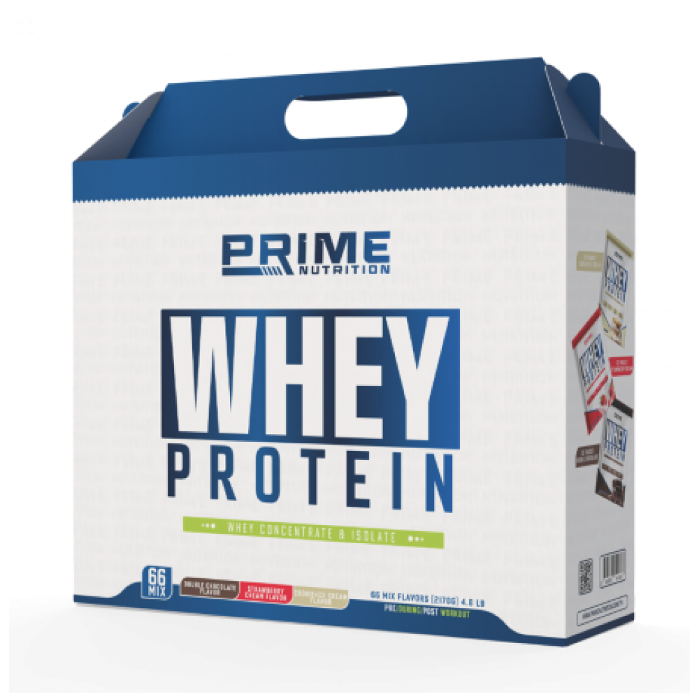Prime Nutrition Whey Protein Sachet Mix 66 Adet x 33 gram
