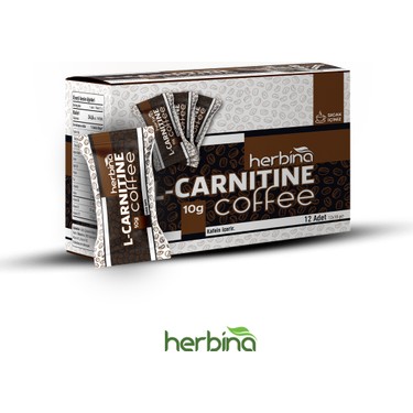 Herbina L-Carnitine Coffee 12 Paket x 10 gr.