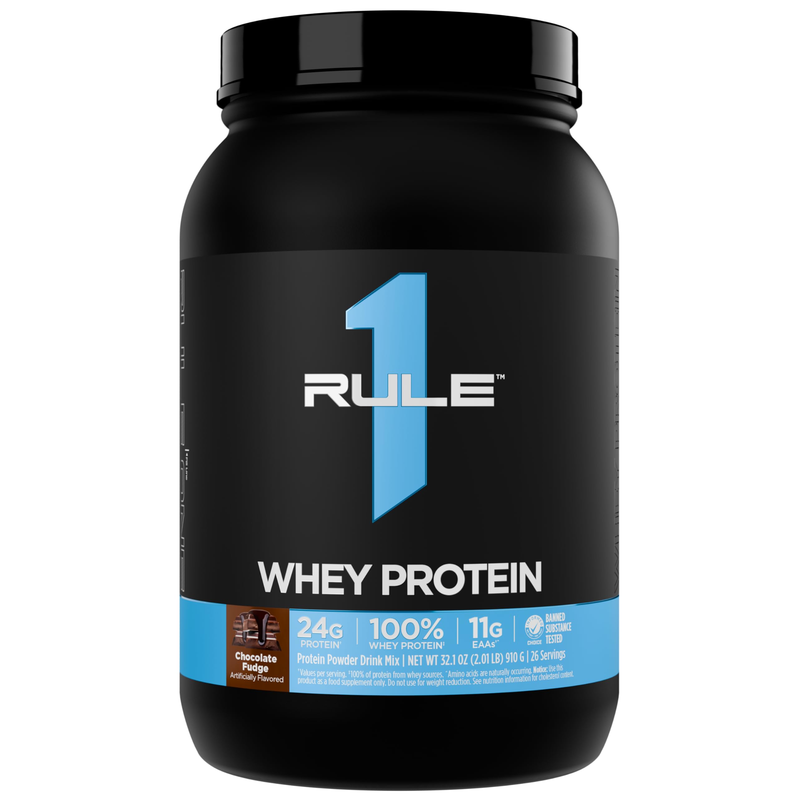 RULE1 WHEY BLEND 910 G CHOCOLATE FUDGE AROMA - 26 SERVİS  