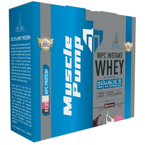 Muscle Pump Wpc Instant Whey Mix 68 Saşe