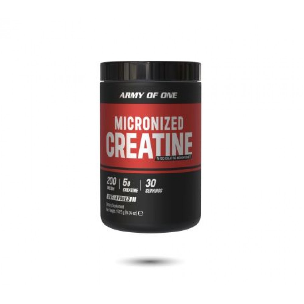 ARMY OF ONE CREATINE MONOHYDRATE 150 GR - 30 SERVİS AROMASIZ