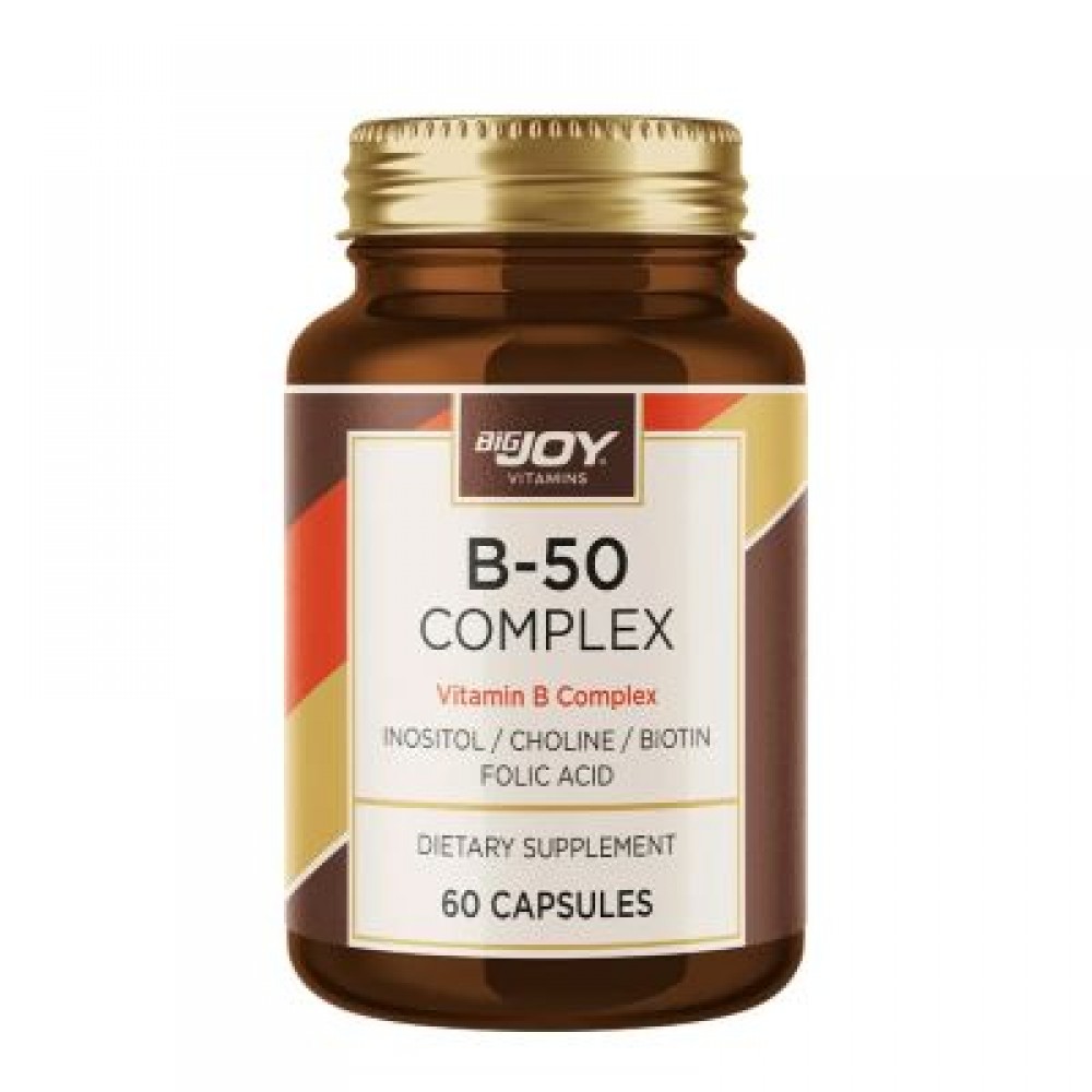 Bigjoy Vitamins B-50 Complex 60 Kapsül