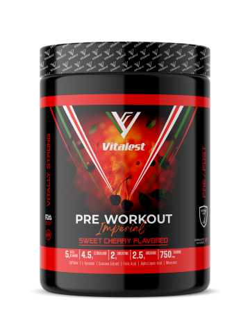 Vitalest Pre Workout 468G. 26 Servis KİRAZ