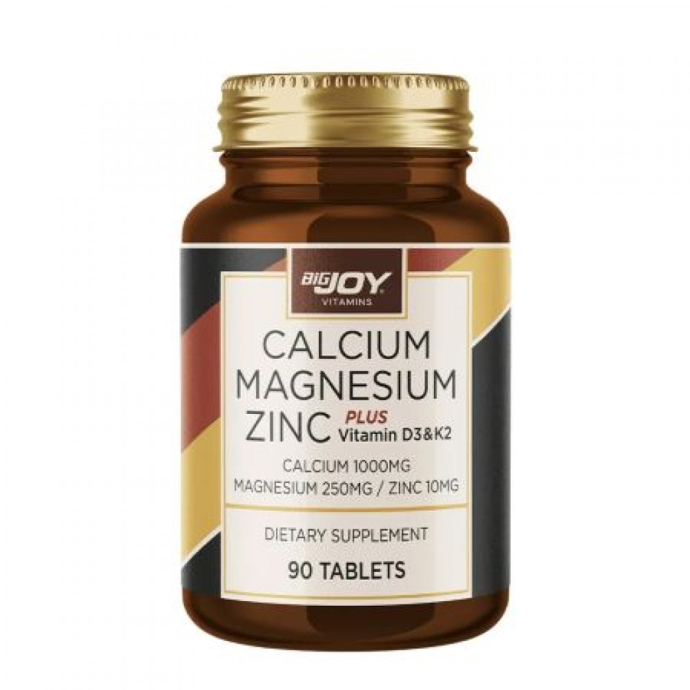 Bigjoy Vitamins Calcium Magnesium Zinc 90 Tablet
