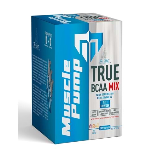 Muscle Pump 2:1:1 True Powder Bcaa Mix 21 Saşe