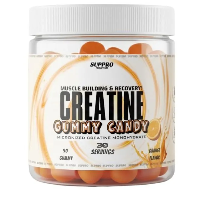 Suppro Nutrition Gummy Creatin 90 Gummy – Portakal